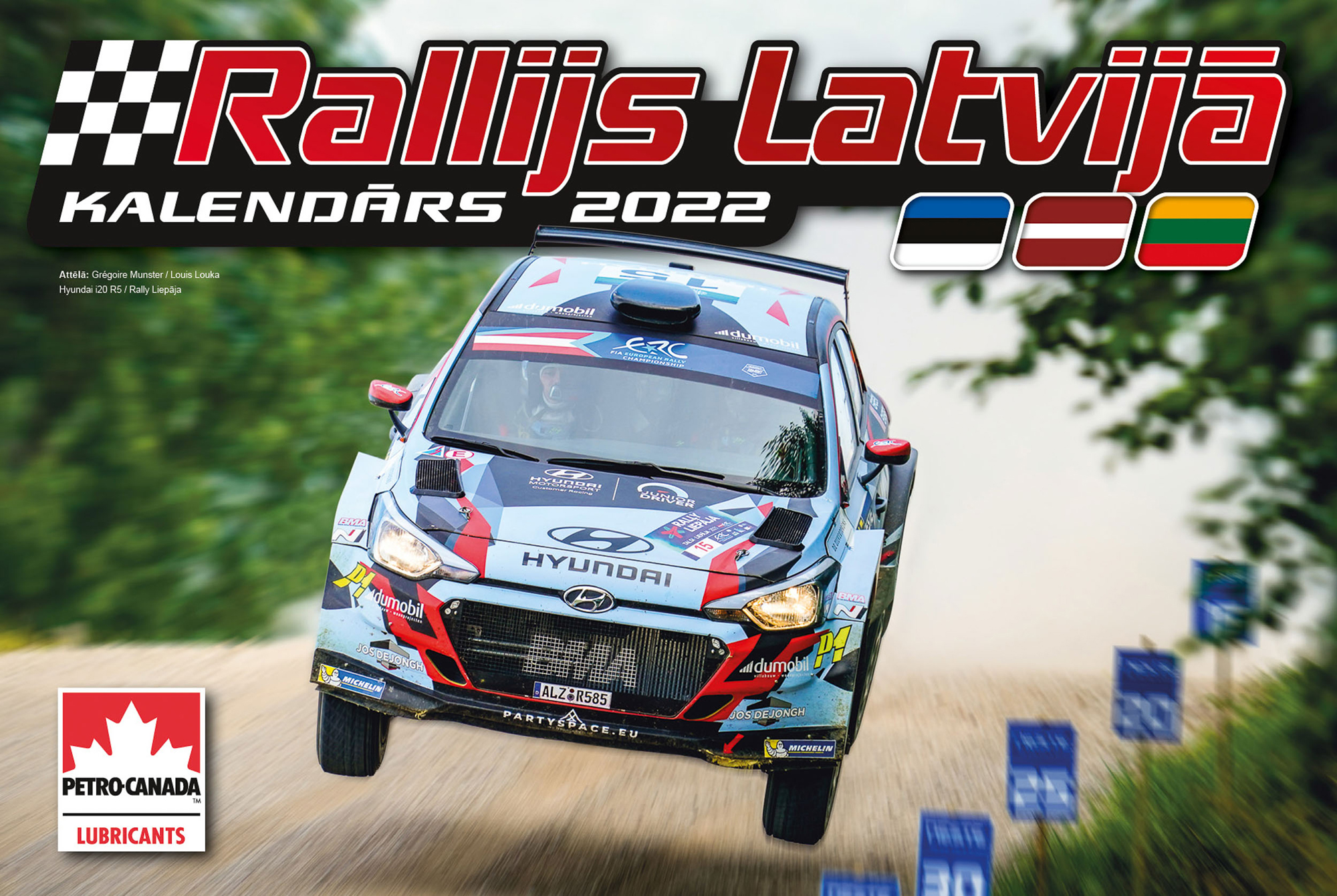 2022. gada kalendārs "Rallijs Latvijā" ir klāt!