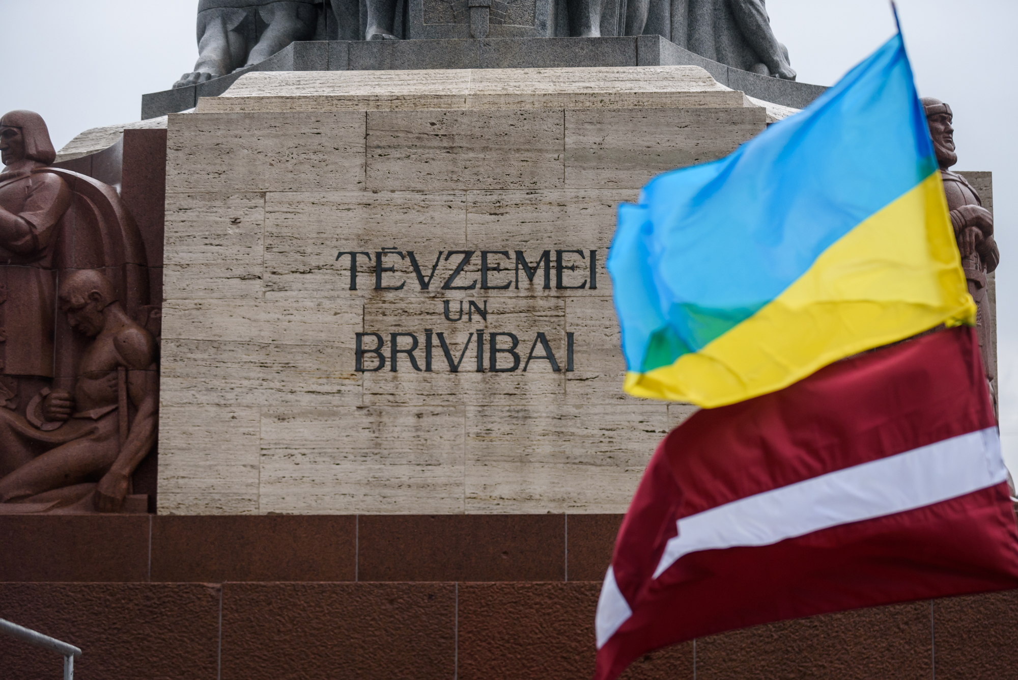 24. februārī pie Brīvības pieminekļa notiks Ukrainas atbalsta akcija «Kopā līdz uzvarai!»