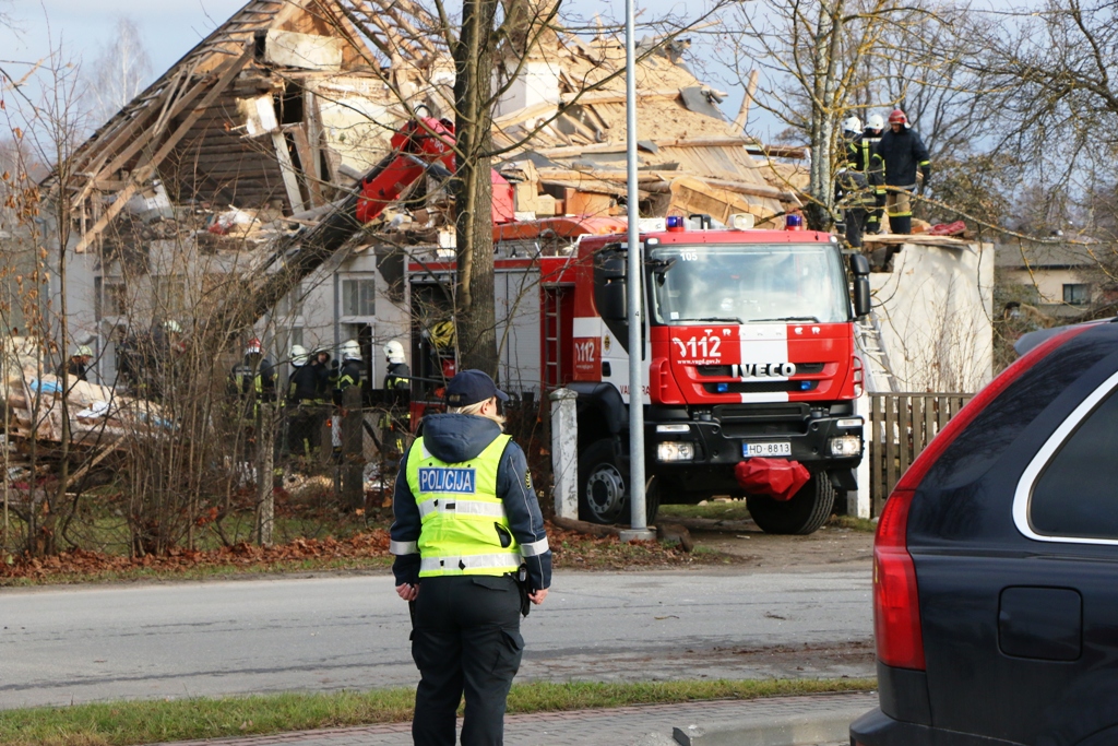 Atskan sprādziens, un mājas nav...