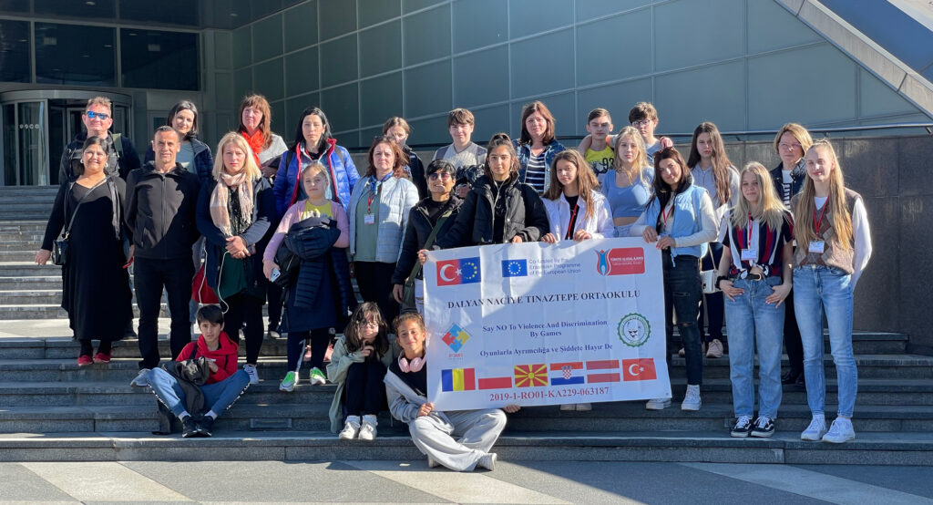 Erasmus+ projekta “Ar spēlēm pret vardarbību un diskrimināciju” mobilitāte Latvijā