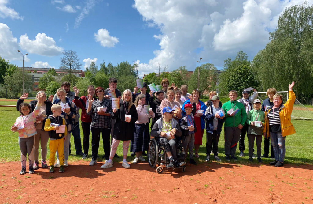 Ģimeņu “Boccia” sporta spēles