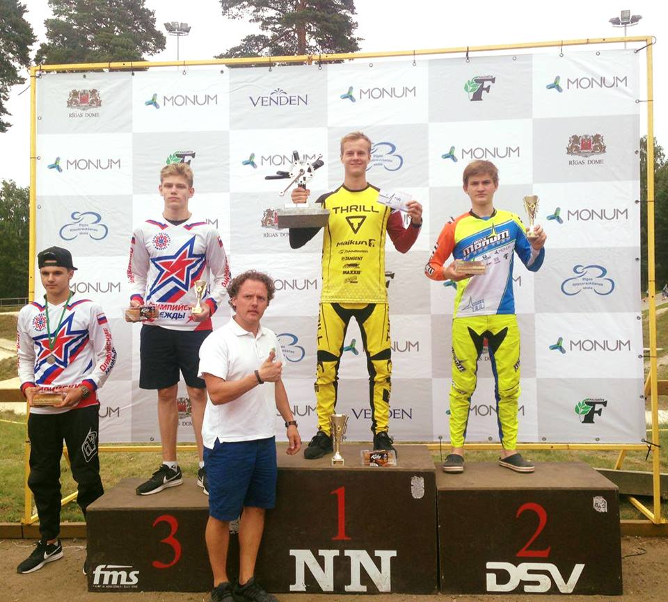 Rīgā Tālava/VBSS sportisti izcīna 16 godalgas, bet Edvards Glāzers - Harija Oša BMX piemiņas kausu