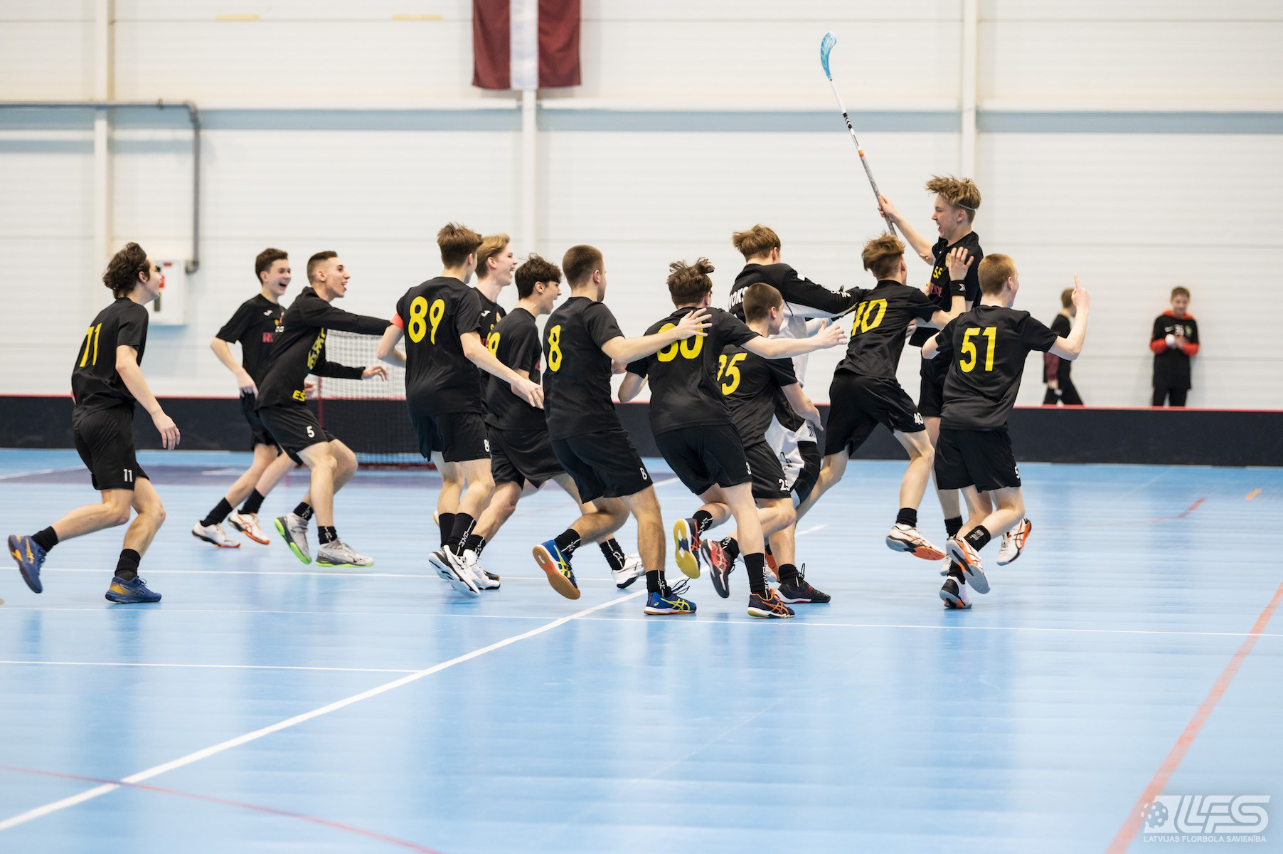 "Rubenes" ZU18 florbolisti – Latvijas čempioni!