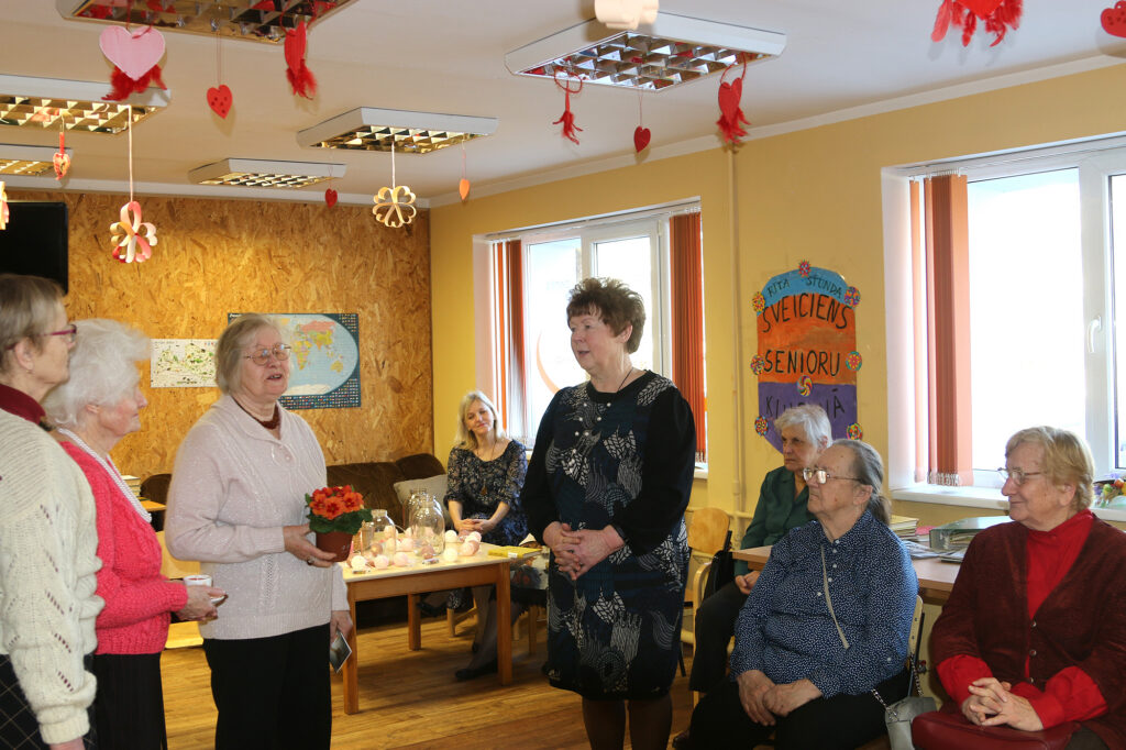 Senioru klubiņa atklāšana