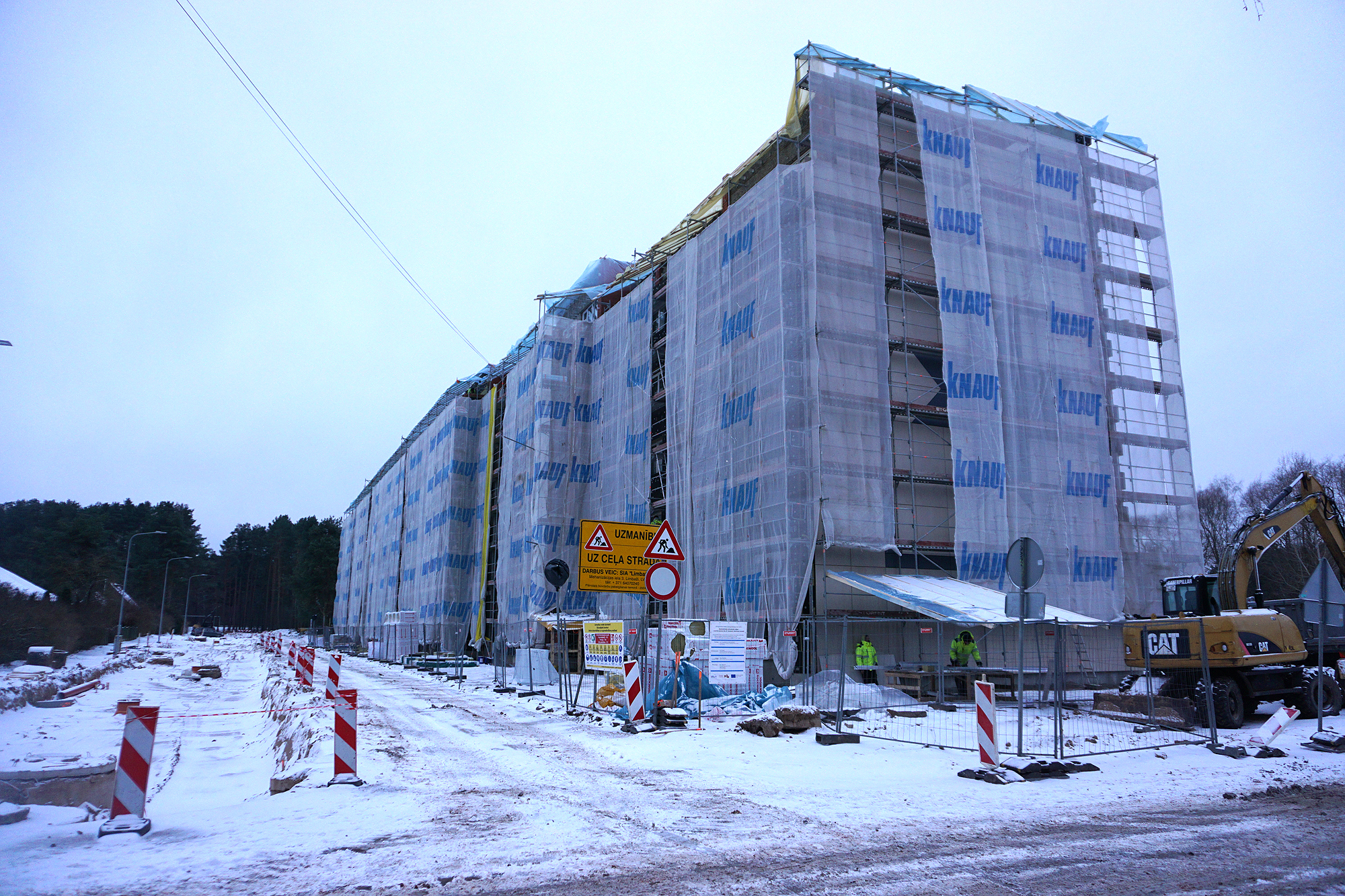 Siltināšanas projekti "rūc" arī ziemā