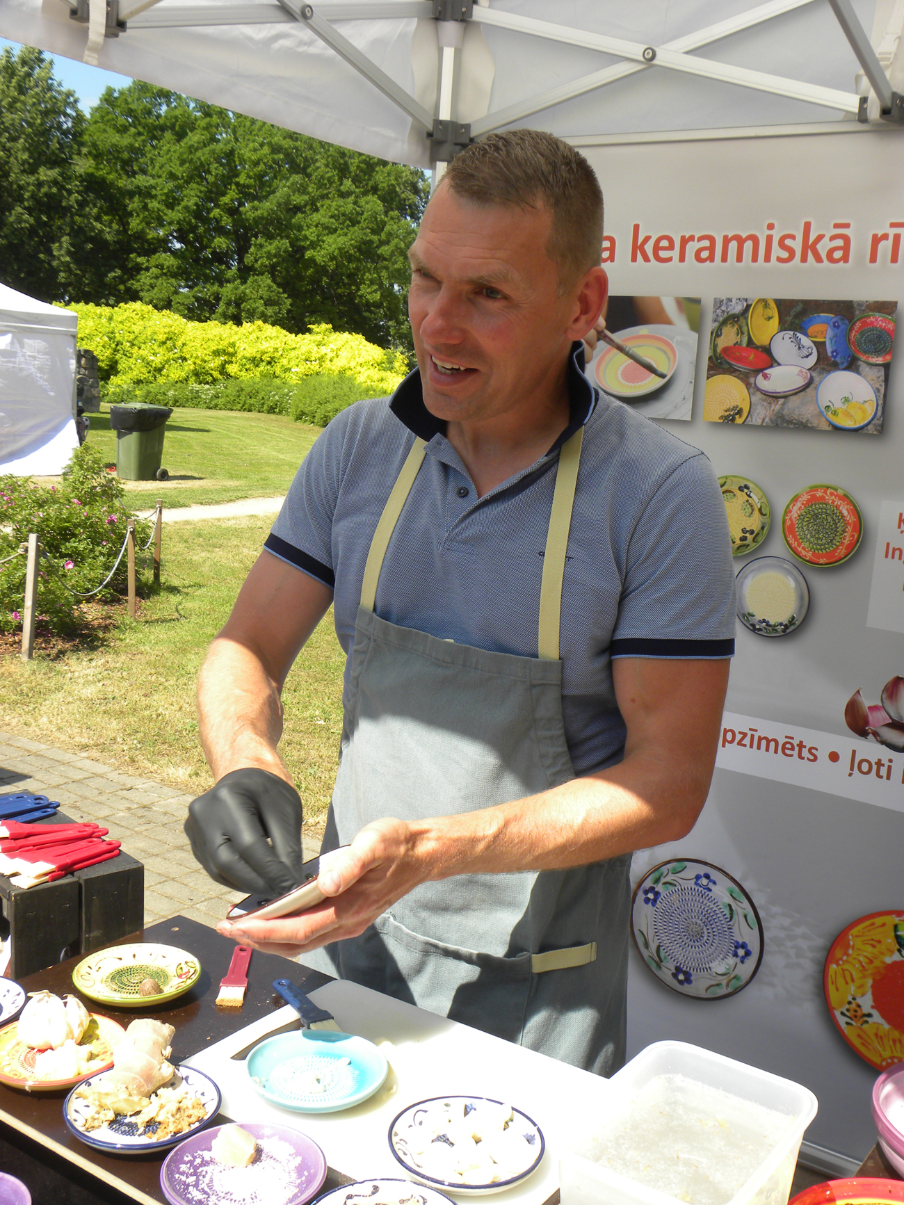 Spāņu māls un ideja latviskā izpildījumā