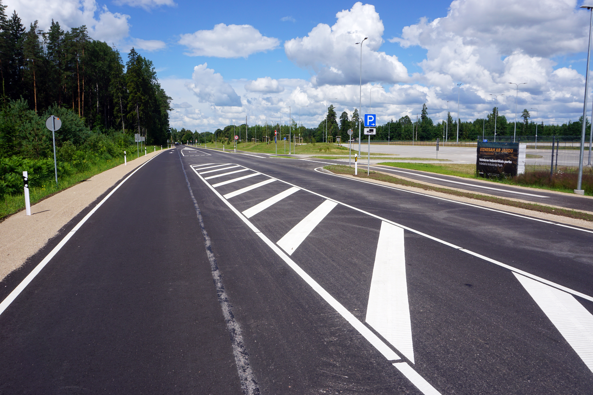Uzlabota piekļuve Valmieras Industriālajam parkam
