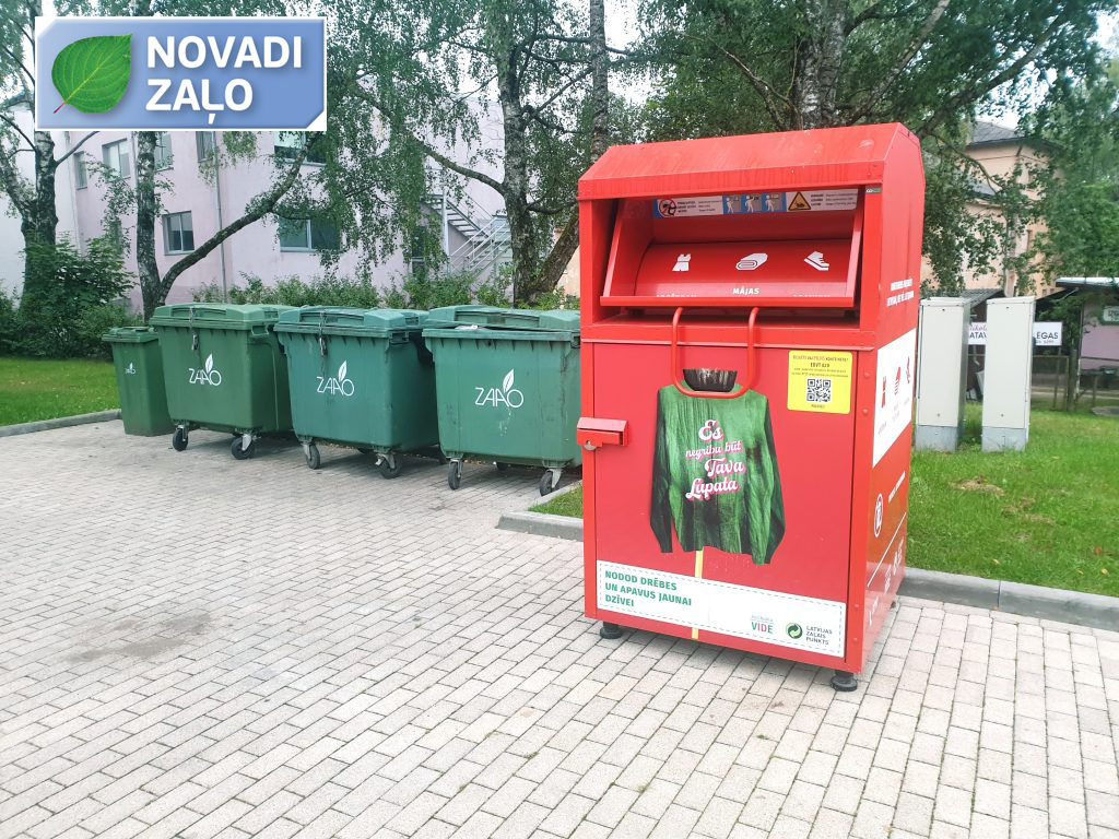 Konteineri tekstilam piepildās straujāk