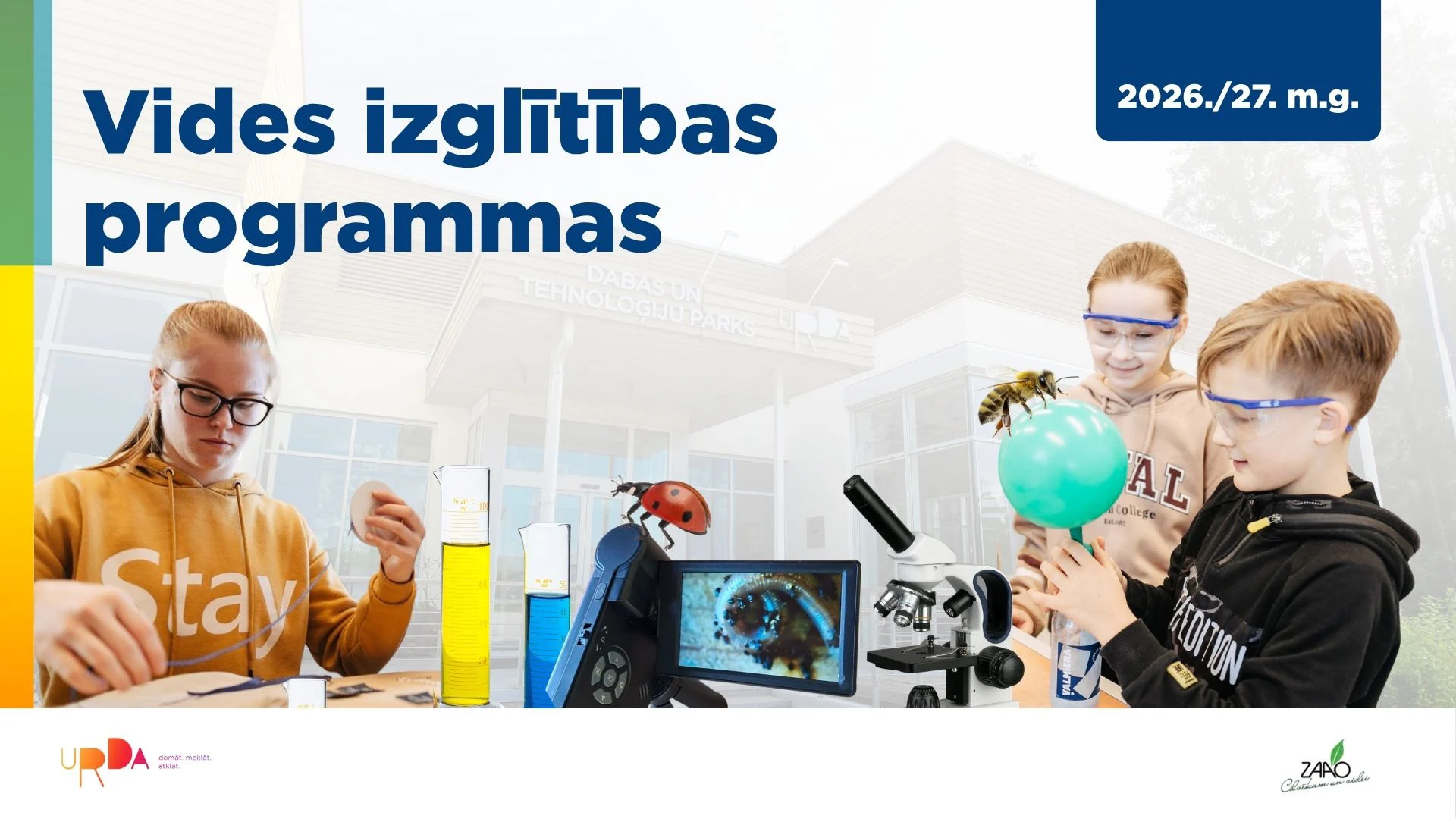 ZAAO vides izglītības piedāvājums 2026./27. mācību gadam