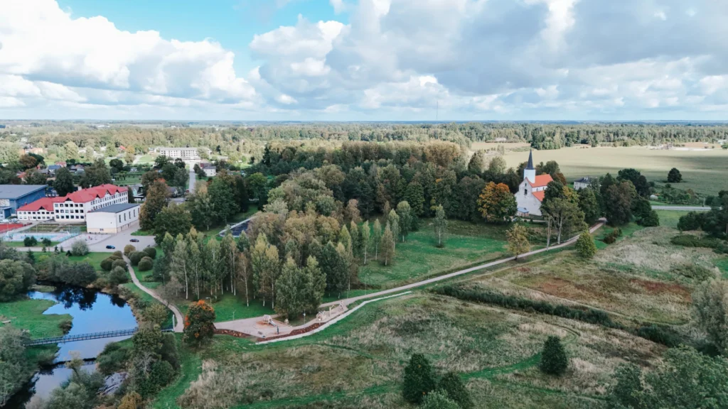 Rūjienā izveidota Rūjmalas pastaigu taka
