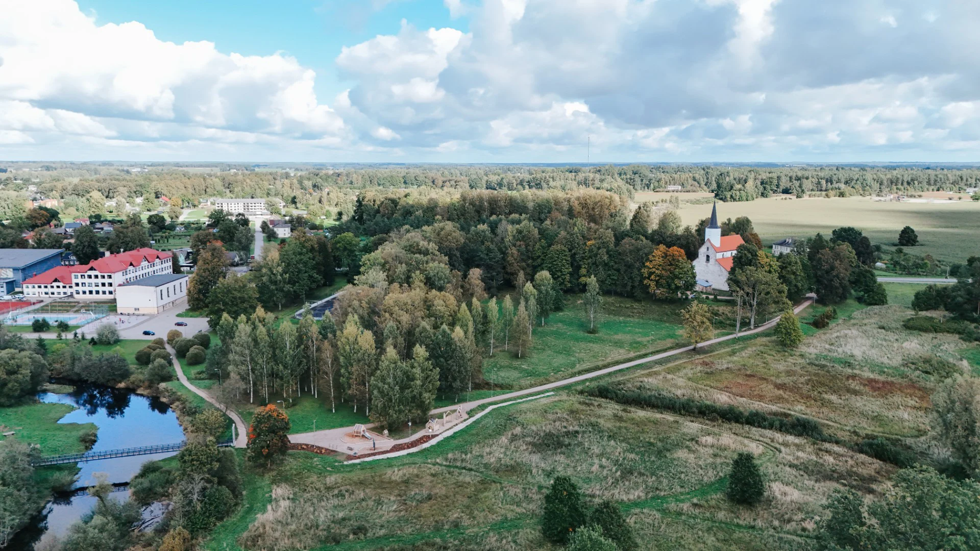 Rūjienā izveidota Rūjmalas pastaigu taka