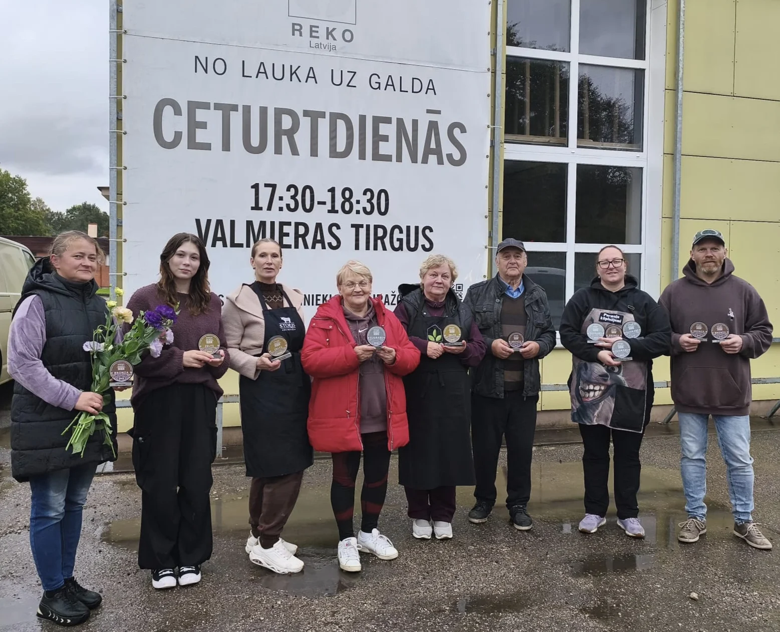 «Novada Garšas» medaļas nonāk arī «REKO Valmiera»