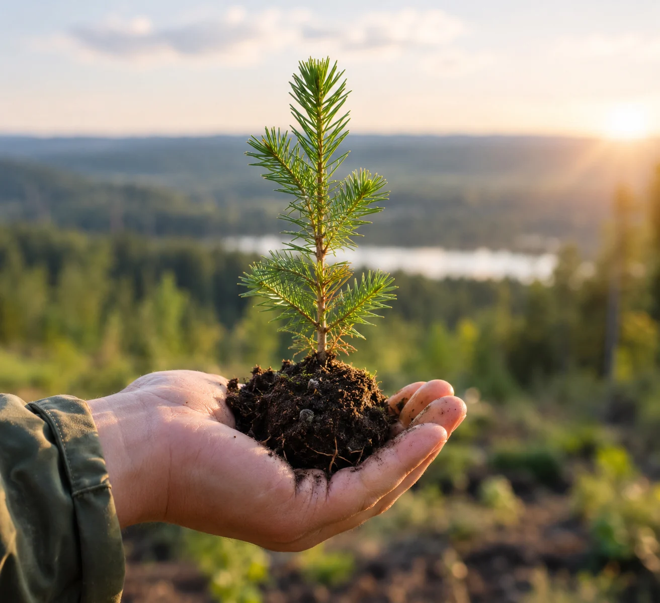 Mežs, ko stādām šodien, augs citā klimatā