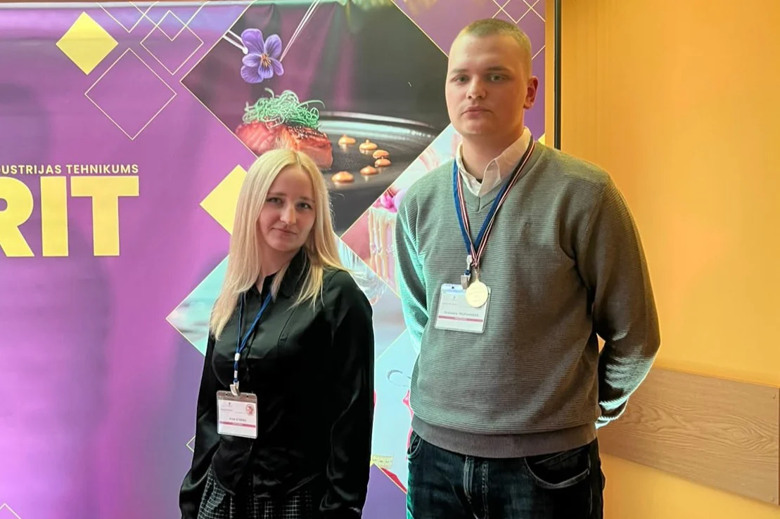 Valmieras tehnikuma izglītojamais ieguvis 1. vietu starptautiskajā prasmju konkursā «Baltic Vet Skills 2026»