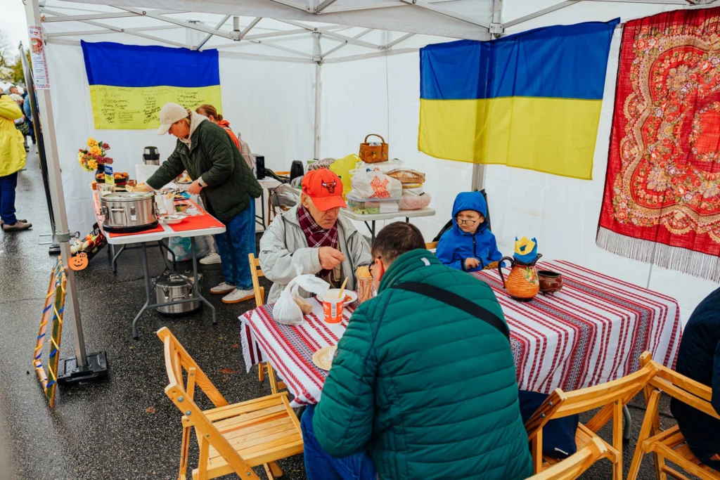 Labdarības akcija Simjūdā