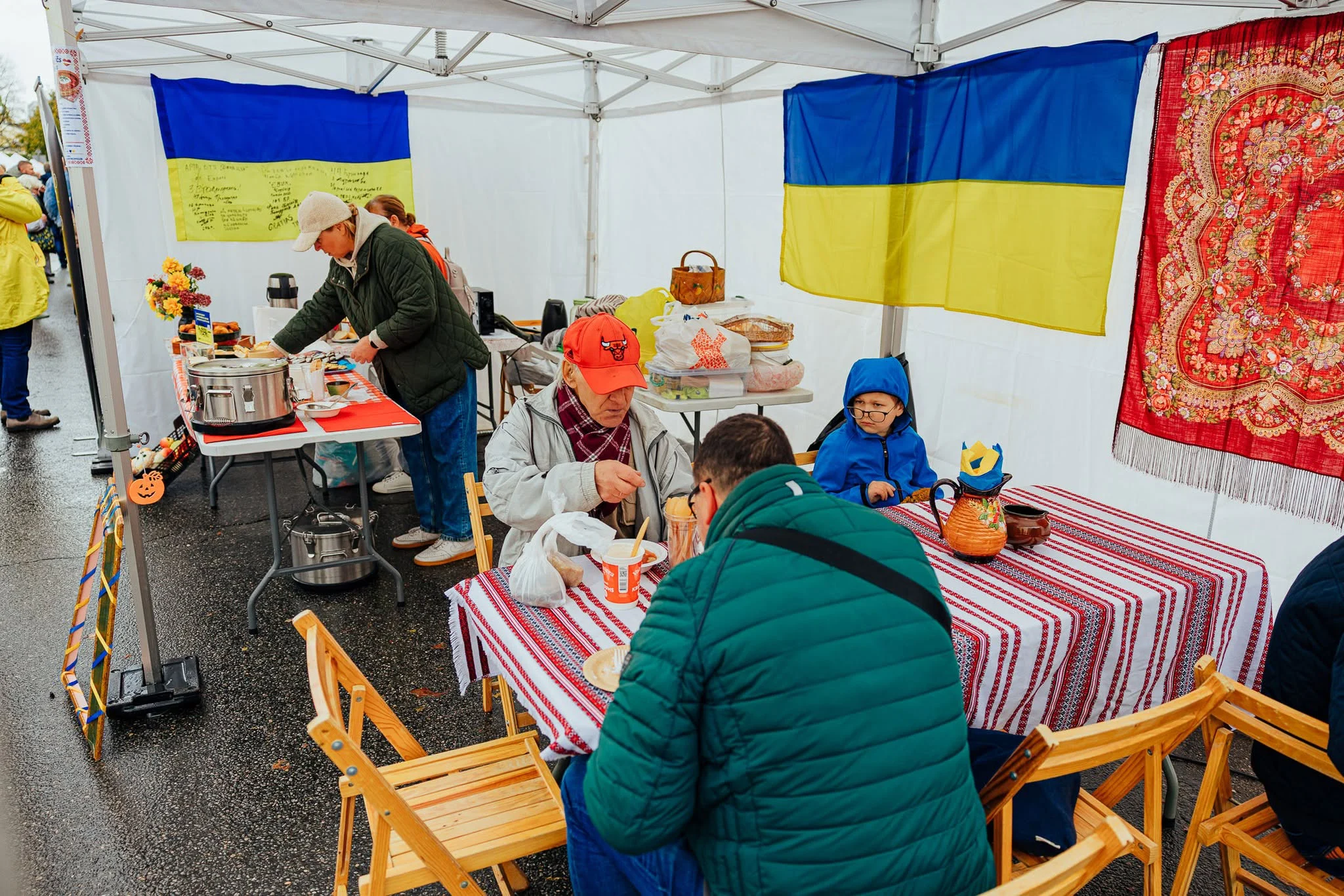 Labdarības akcija Simjūdā